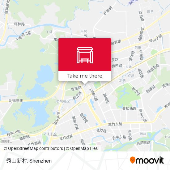 秀山新村 map