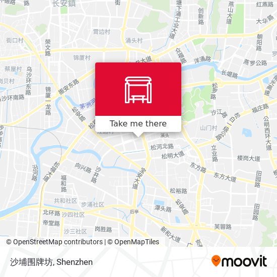 沙埔围牌坊 map