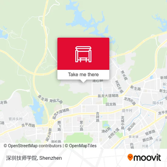 深圳技师学院 map
