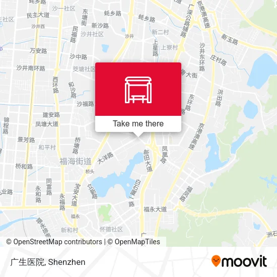 广生医院 map