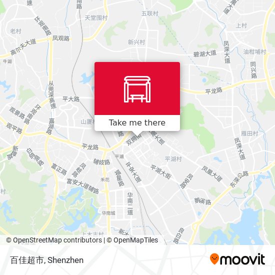 百佳超市 map