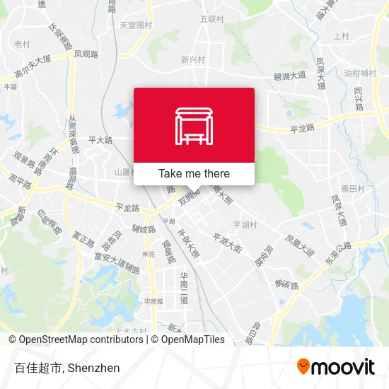 百佳超市 map