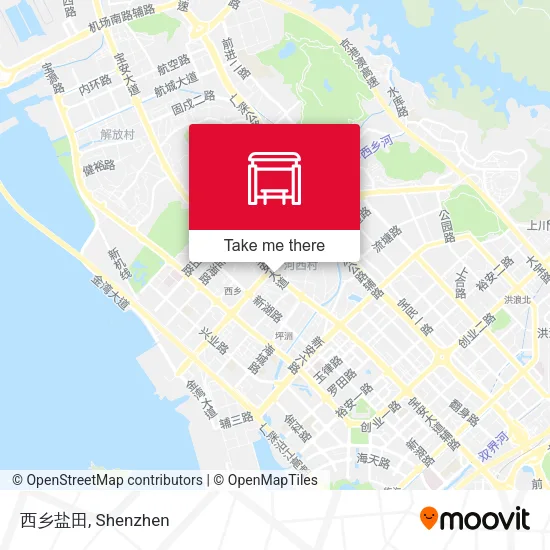 西乡盐田 map