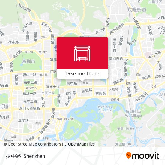 振中路 map