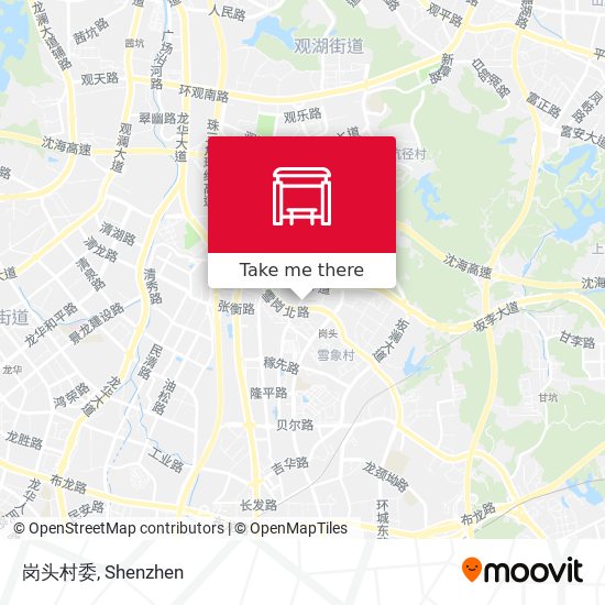 岗头村委 map
