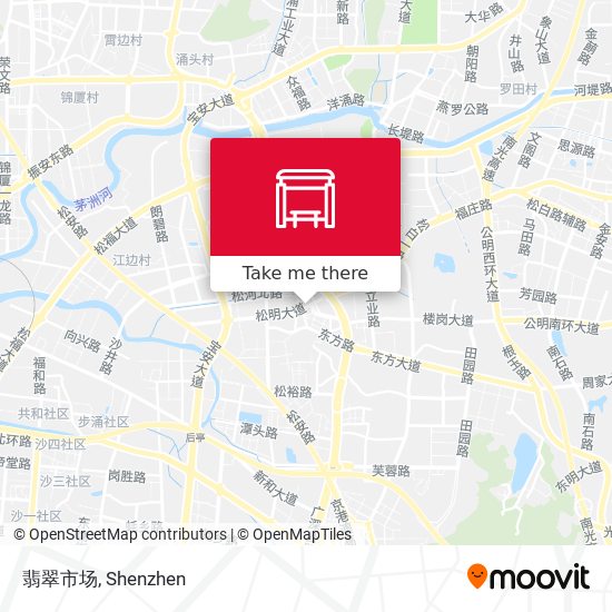 翡翠市场 map