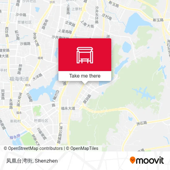 凤凰台湾街 map