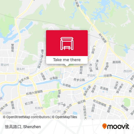 致高路口 map