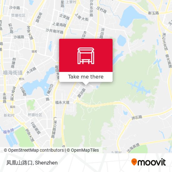 凤凰山路口 map