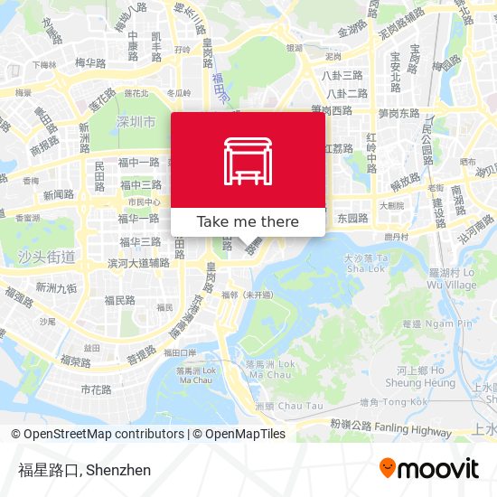 福星路口 map