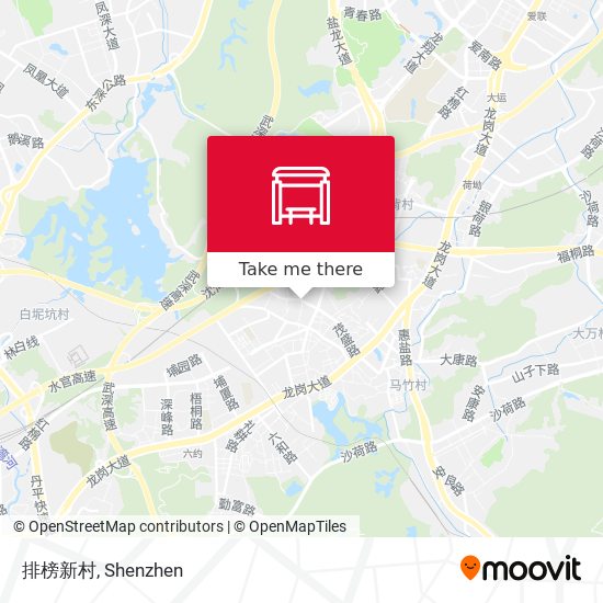 排榜新村 map