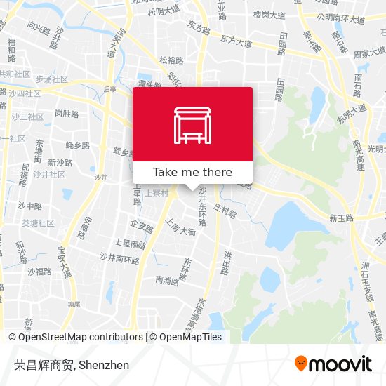 荣昌辉商贸 map