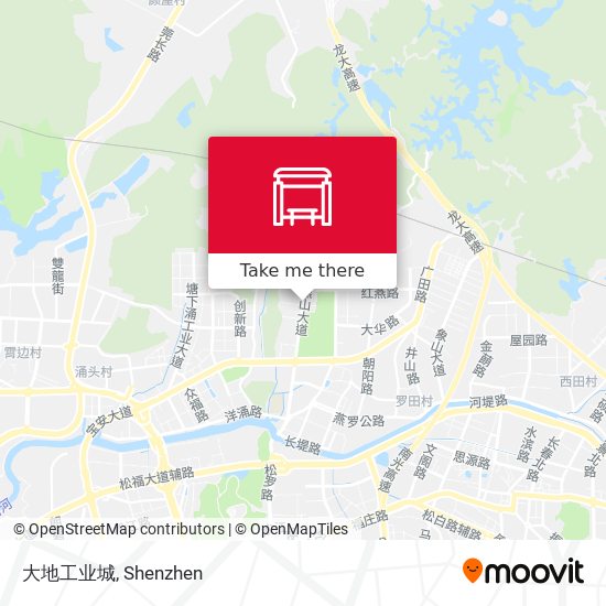 大地工业城 map