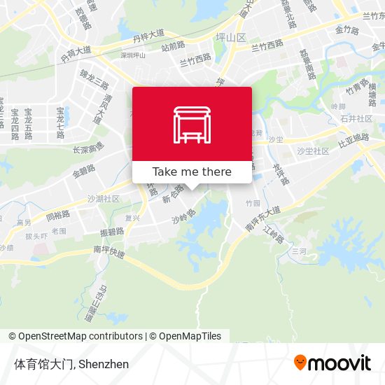 体育馆大门 map