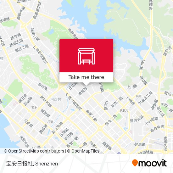 宝安日报社 map