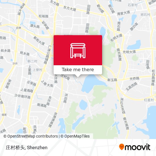 庄村桥头 map
