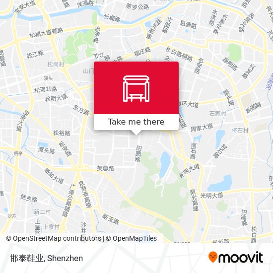 邯泰鞋业 map