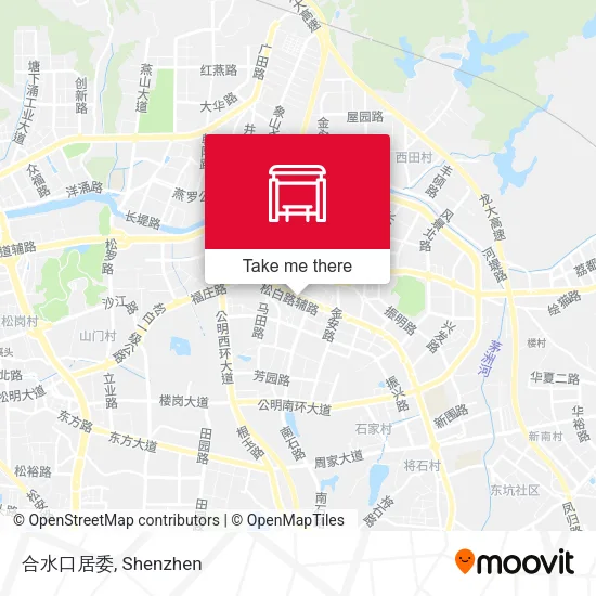 合水口居委 map