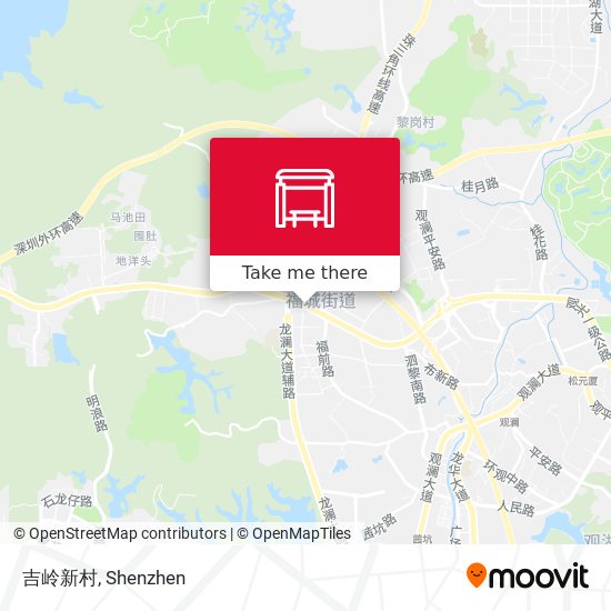 吉岭新村 map