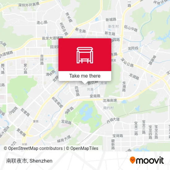 南联夜市 map