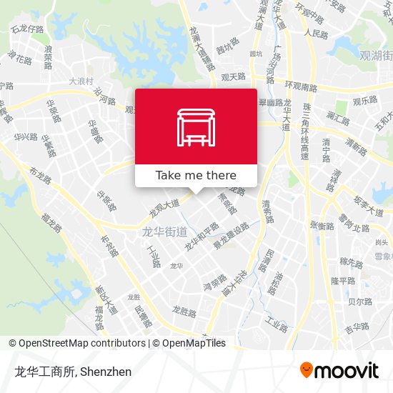 龙华工商所 map