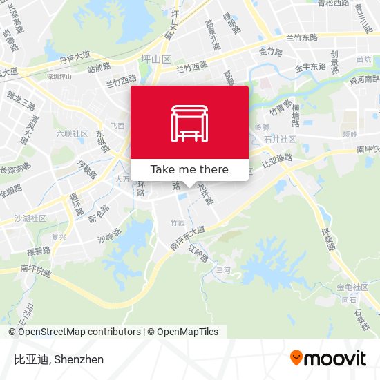 比亚迪 map