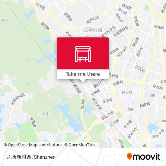 龙塘新村西 map