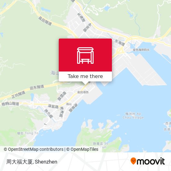 周大福大厦 map