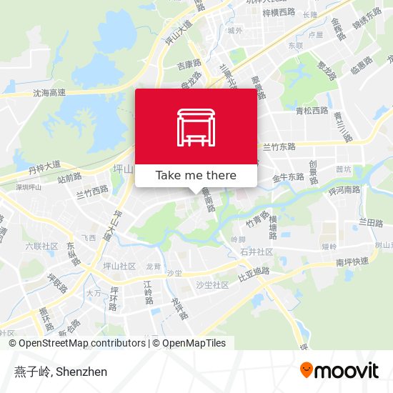 燕子岭 map