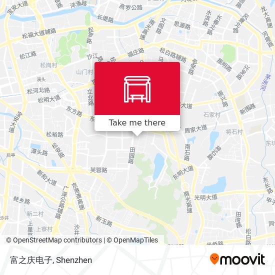 富之庆电子 map