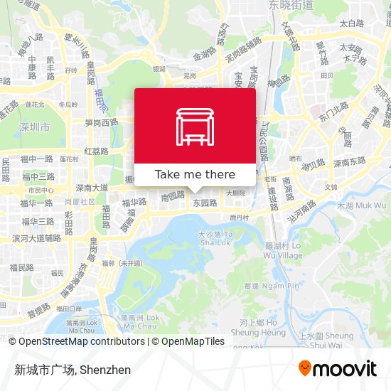 新城市广场 map