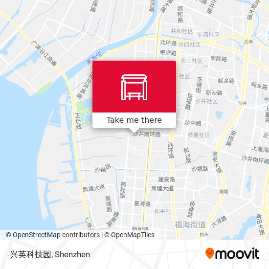 兴英科技园 map
