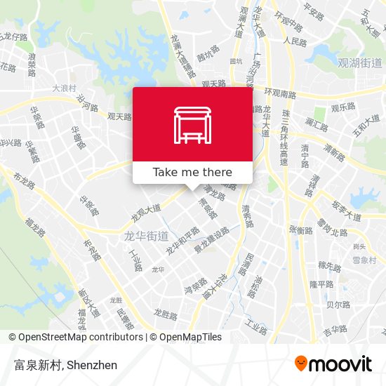 富泉新村 map