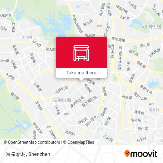 富泉新村 map