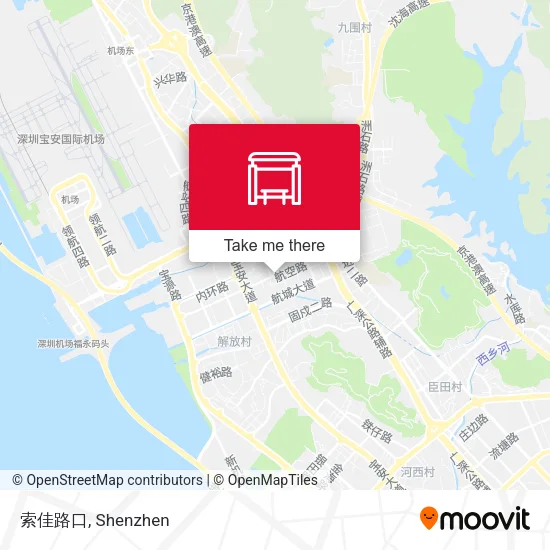 索佳路口 map