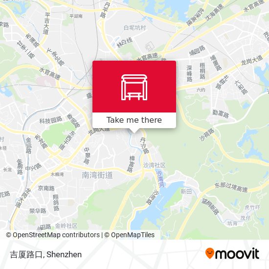 吉厦路口 map