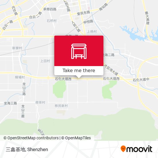 三鑫基地 map