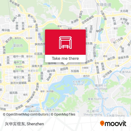 兴华宾馆东 map