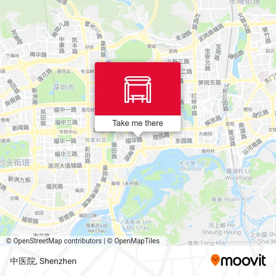 中医院 map
