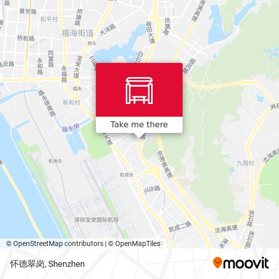 怀德翠岗 map
