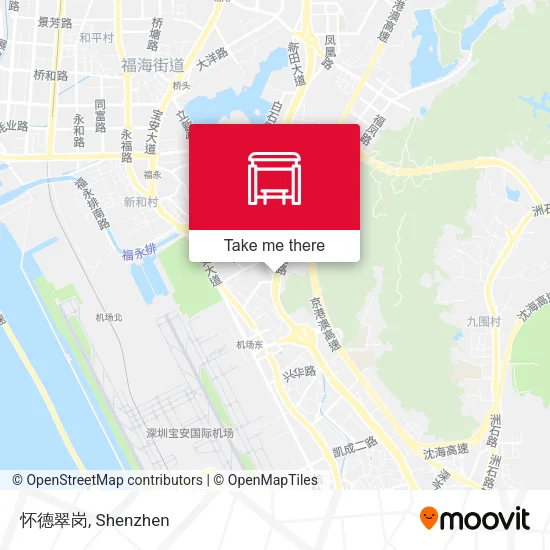 怀德翠岗 map