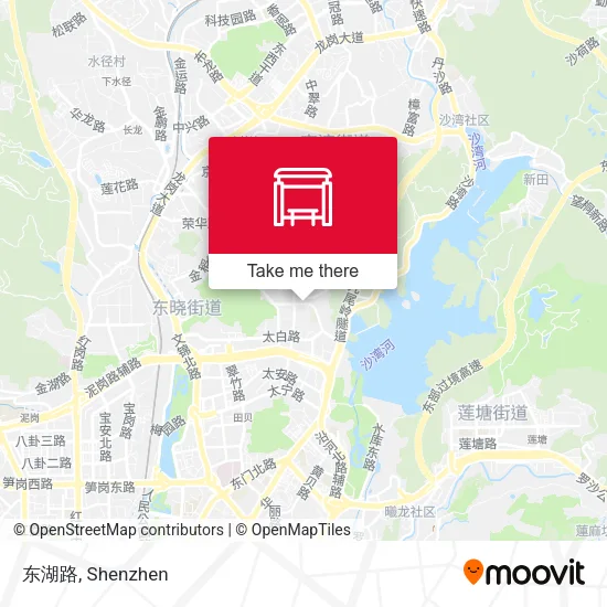 东湖路 map