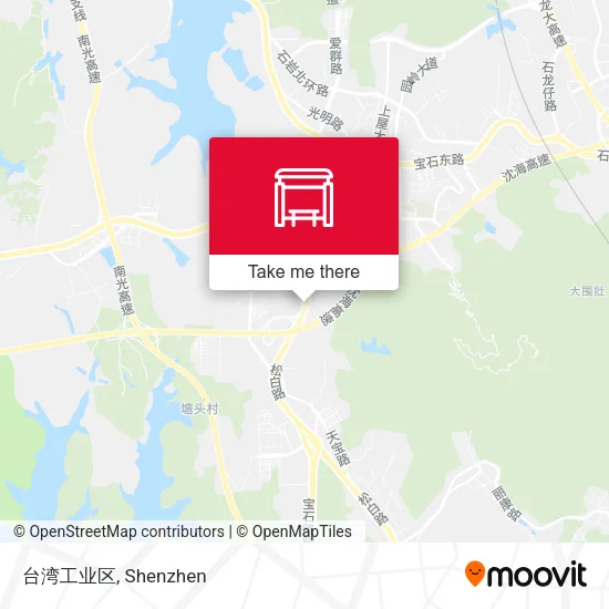 台湾工业区 map
