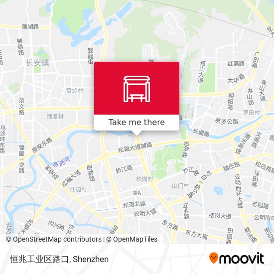 恒兆工业区路口 map