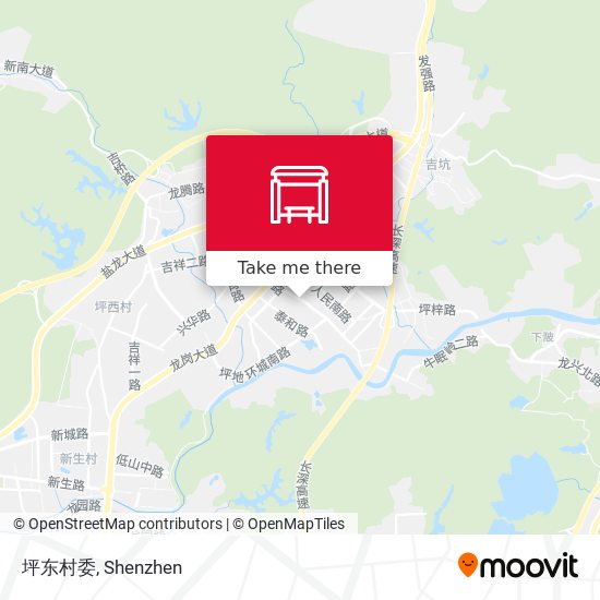 坪东村委 map