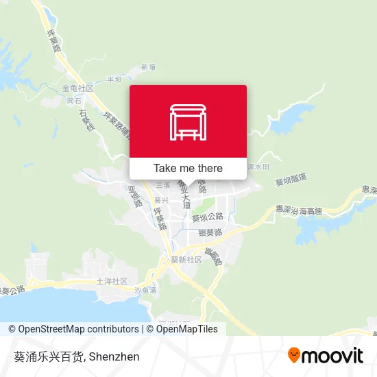 葵涌乐兴百货 map