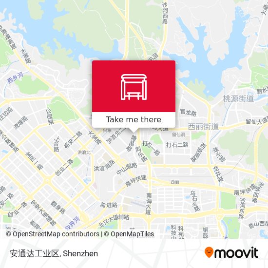 安通达工业区 map