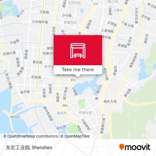 东宏工业园 map