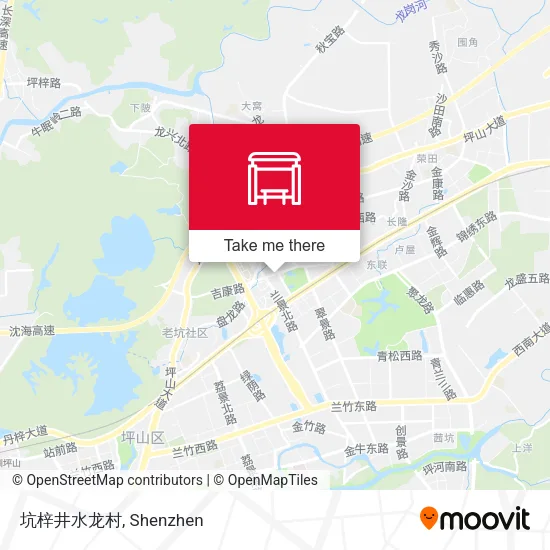 坑梓井水龙村 map