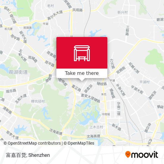 富嘉百货 map